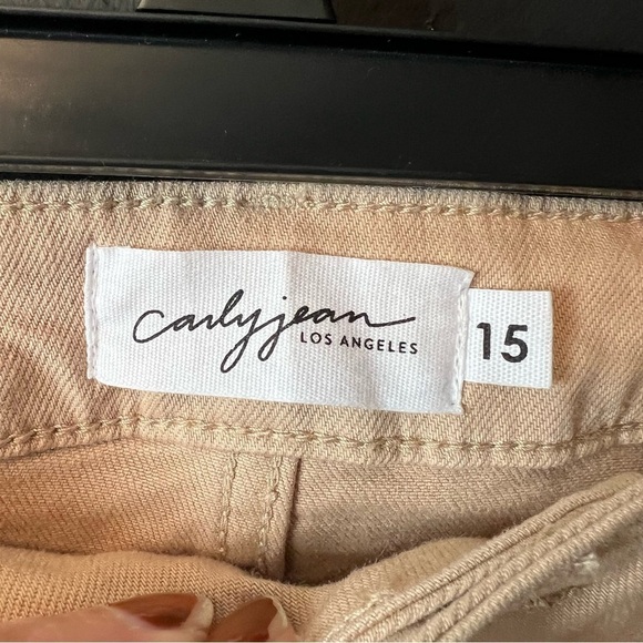 NWT Chrissy Classic Straight Leg Jeans Size: 15 Color : Beige - Picture 12 of 13